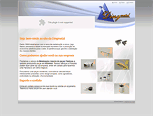 Tablet Screenshot of dingmetal.com.br